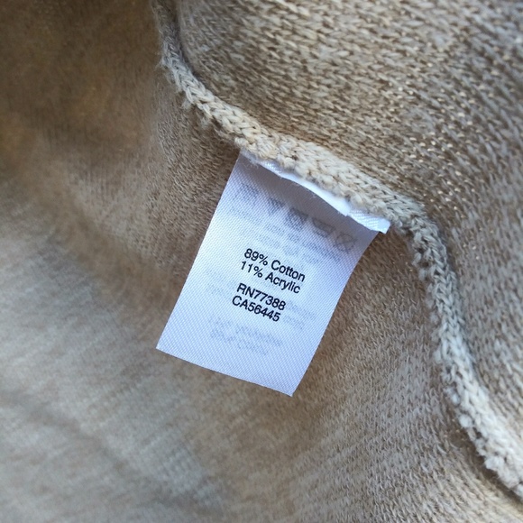 J.Crew bell sleeves cream cardigan size small - Picture 4 of 4